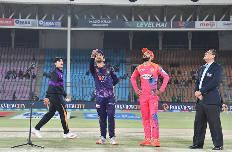 Quetta Gladiators win toss, elect to bowl first against Islamabad United