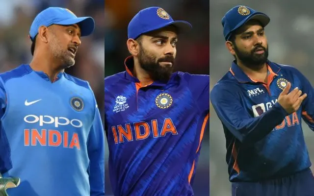 MS Dhoni-Virat Kohli-Rohit Sharma