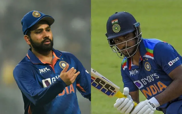 Rohit-Sharma and Sanju-Samson