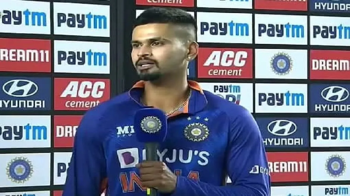 Shreyas Iyer Man of The Match Today