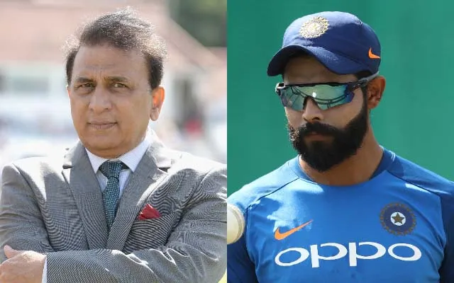 Sunil Gavaskar- Ravindra Jadeja, Team India