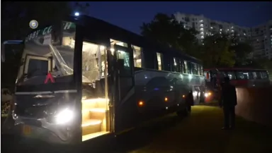 Team India bus