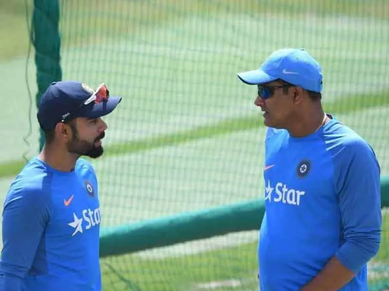 virat kohli-Anil Kumble