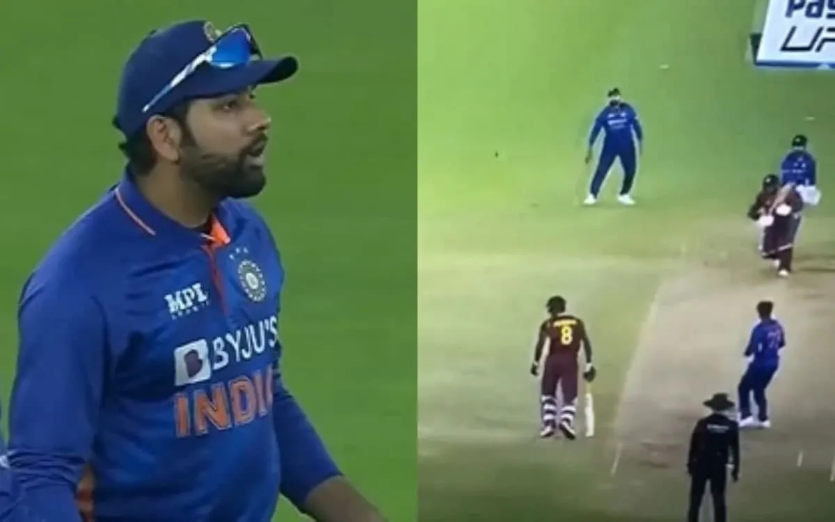 Rohit Sharma scolded Kuldeep Yadav