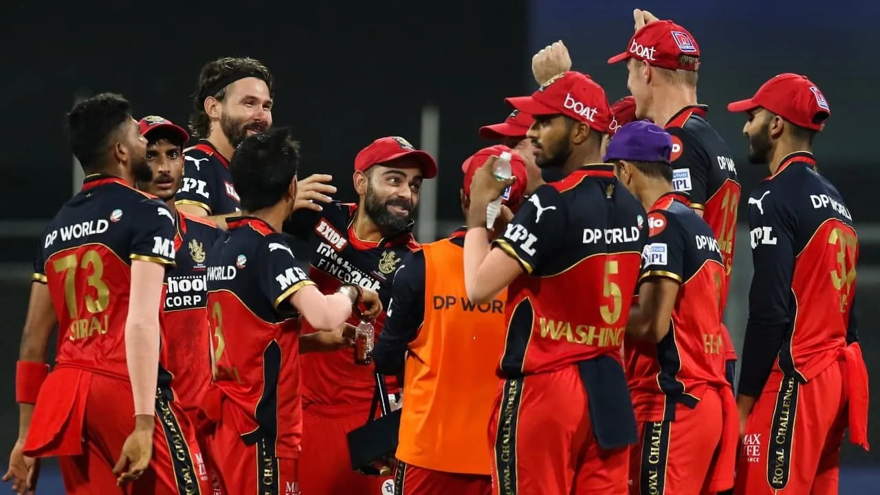 RCB team after the auction 2022