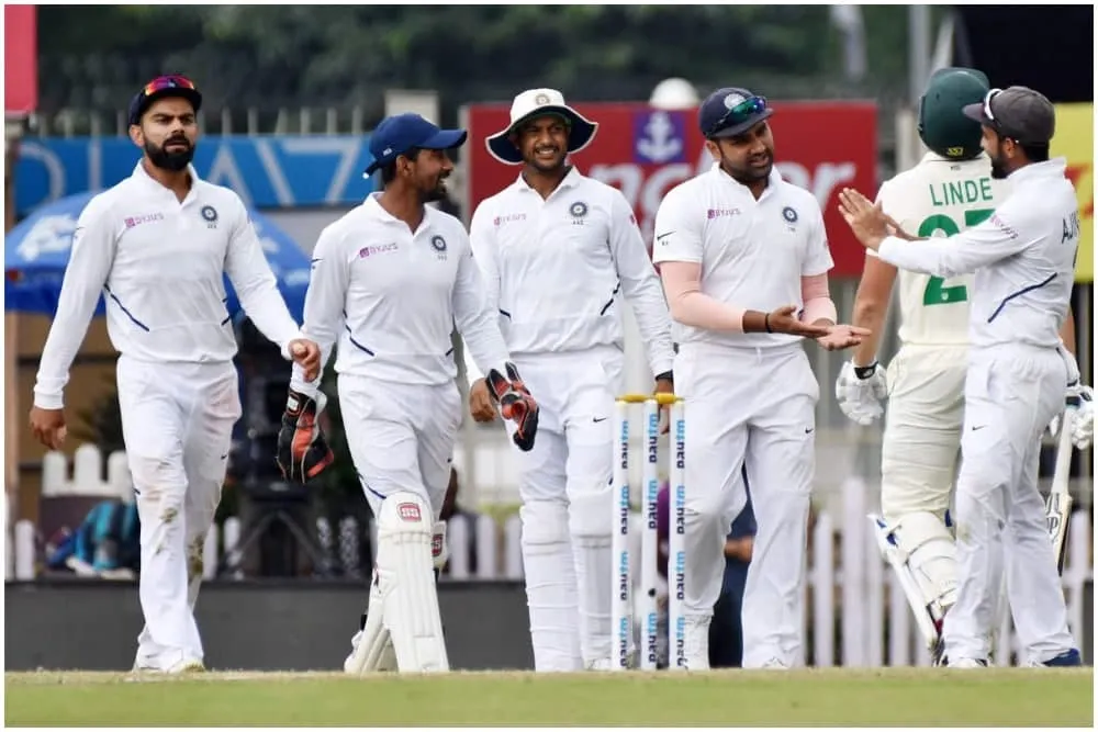 Test Team Against Sri Lanka