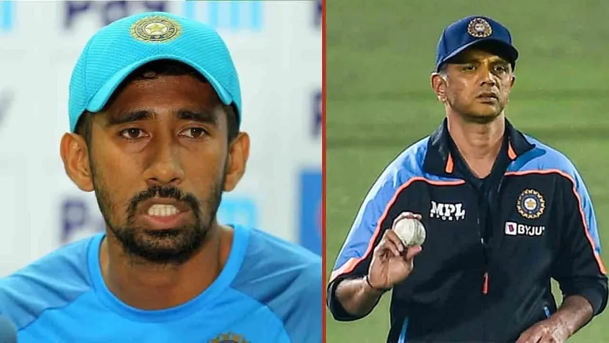 Rahul Dravid Reaction Comments On Wriddhiman Saha 