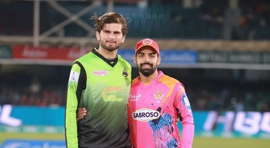 Shadab Khan and Shaheen Afridi 