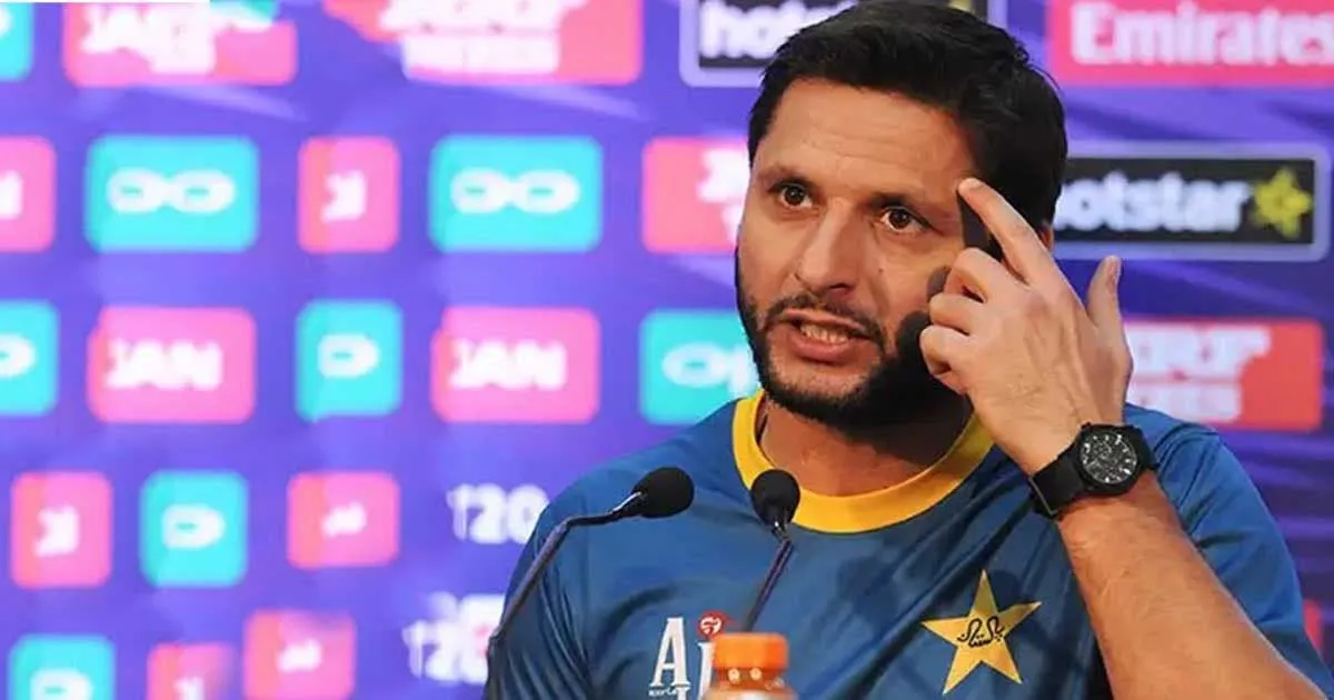  Shahid Afridi Stetement
