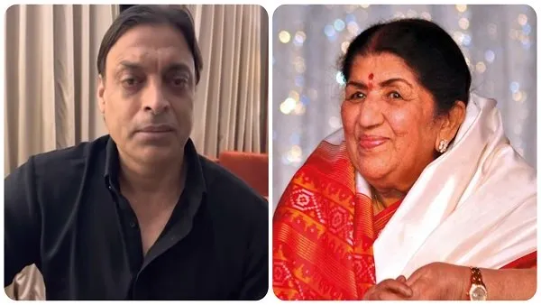 Shoaib Akhtar-Lata Mangeshkar