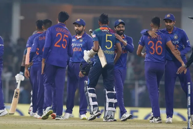 Team India - vs SL 1st T20