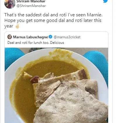 Marnus Labuschagne twitter post reaction