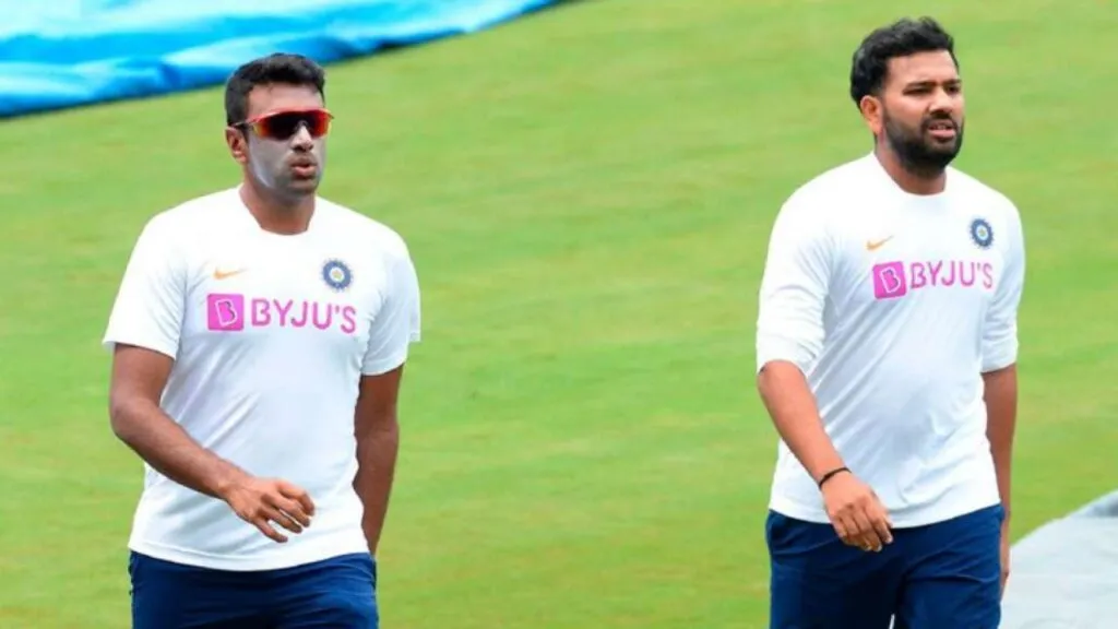 R Ashwin and Rohit Sharma