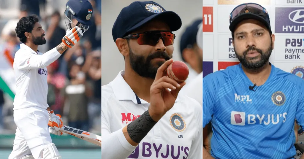 Rohit Sharma on Ravindra Jadeja