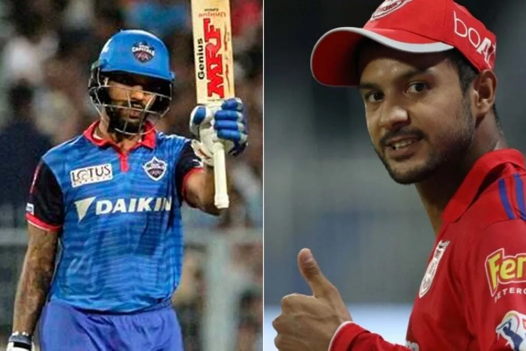 Shikhar Dhawan Mayank Agarwal
