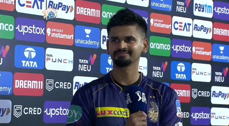 Shreyas Iyer CSK vs KKR Post Match