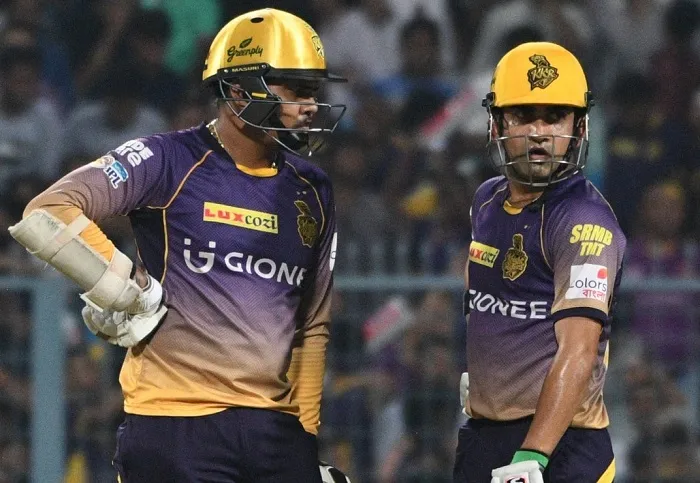  Sunil Narine-Gautam Gambhir 