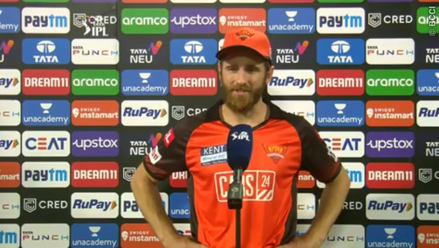 Kane Williamson Match Presentaion Today