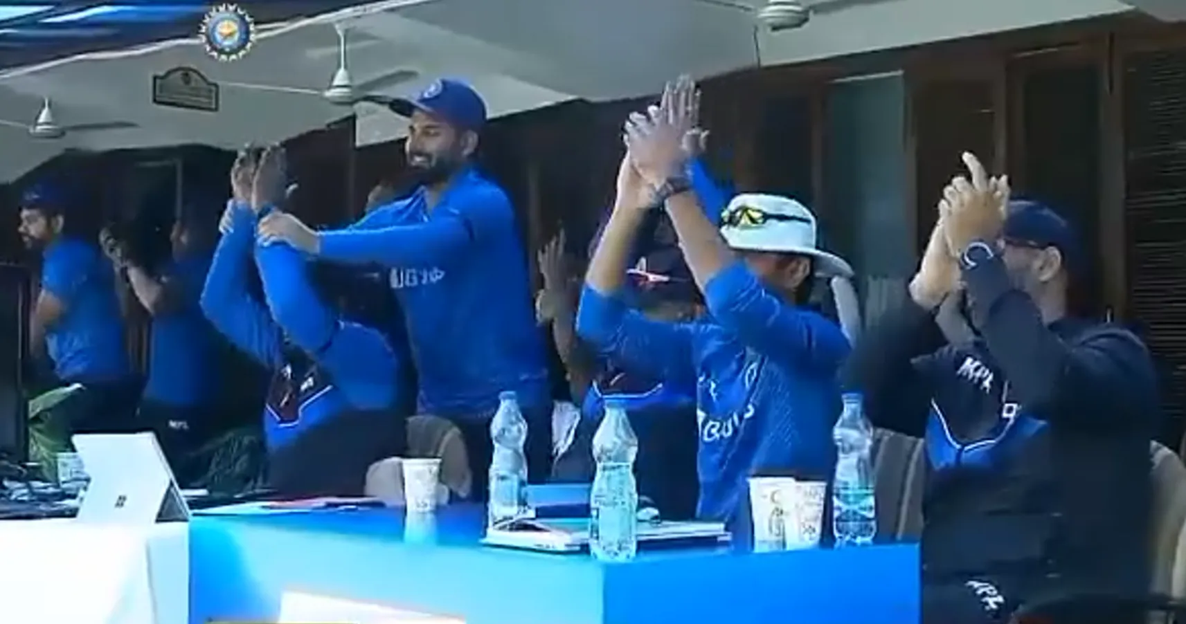  Rishabh Pant funny reaction came on Ashwin's half century