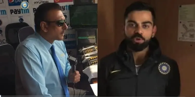  Ravi Shastri Shares Video