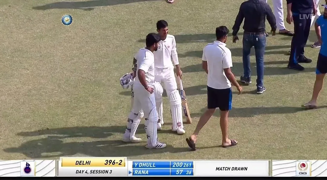  Yash Dhull scored Double century-PIC Credit-Twitter