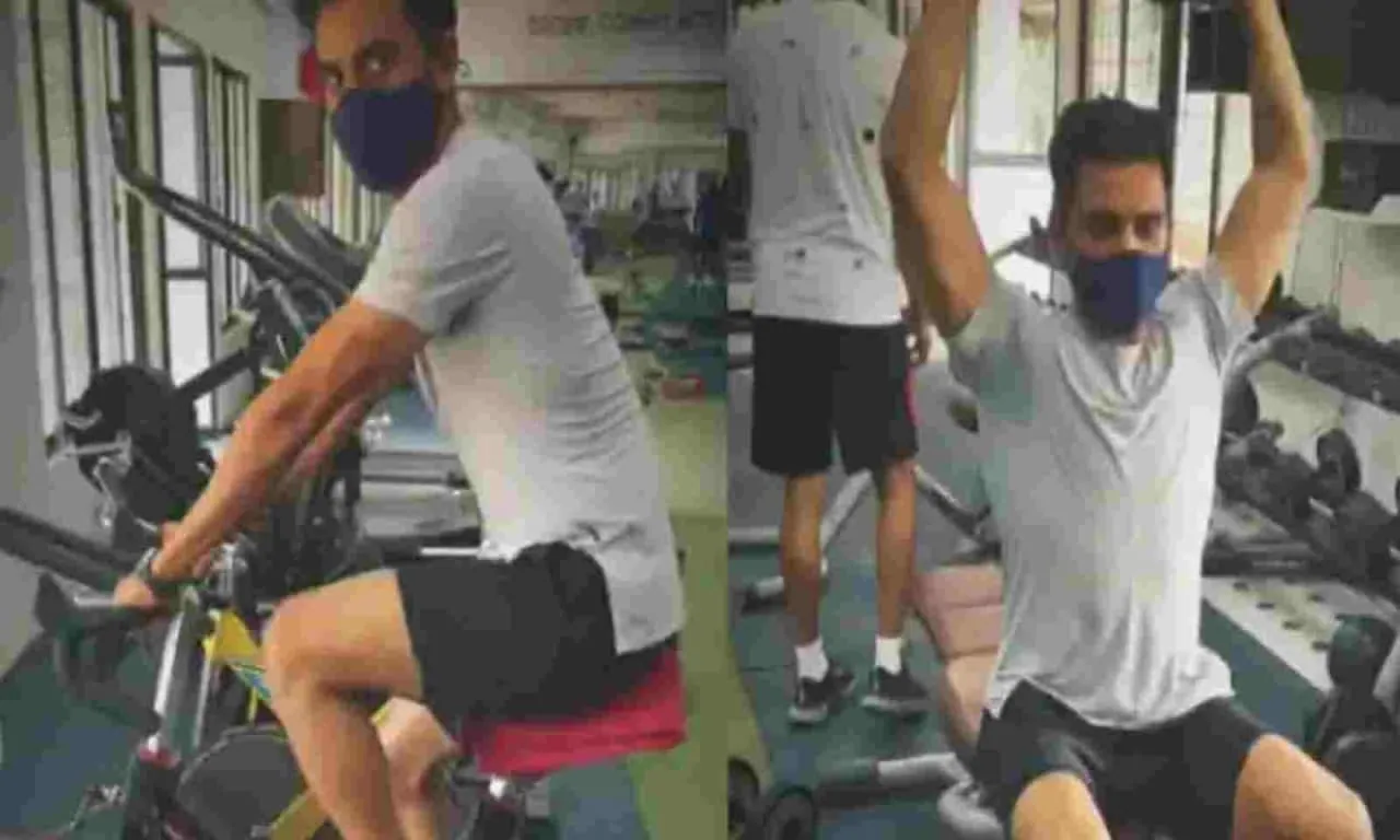  deepak chahar in training action at nca before ipl 2022