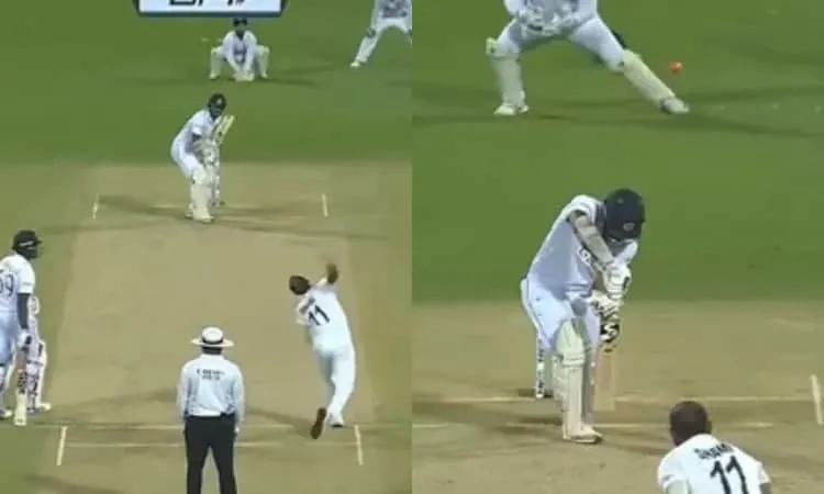 Dimuth Karunaratne Video Clean Bowled Video