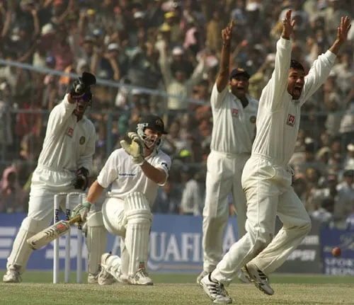 When India toppled the invincible Australians in 2001