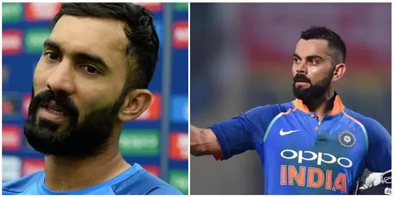  Dinesh Karthik on Virat Kohli batting technique