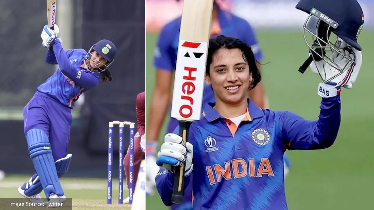  Smriti Mandhana completes 5 thousand runs 