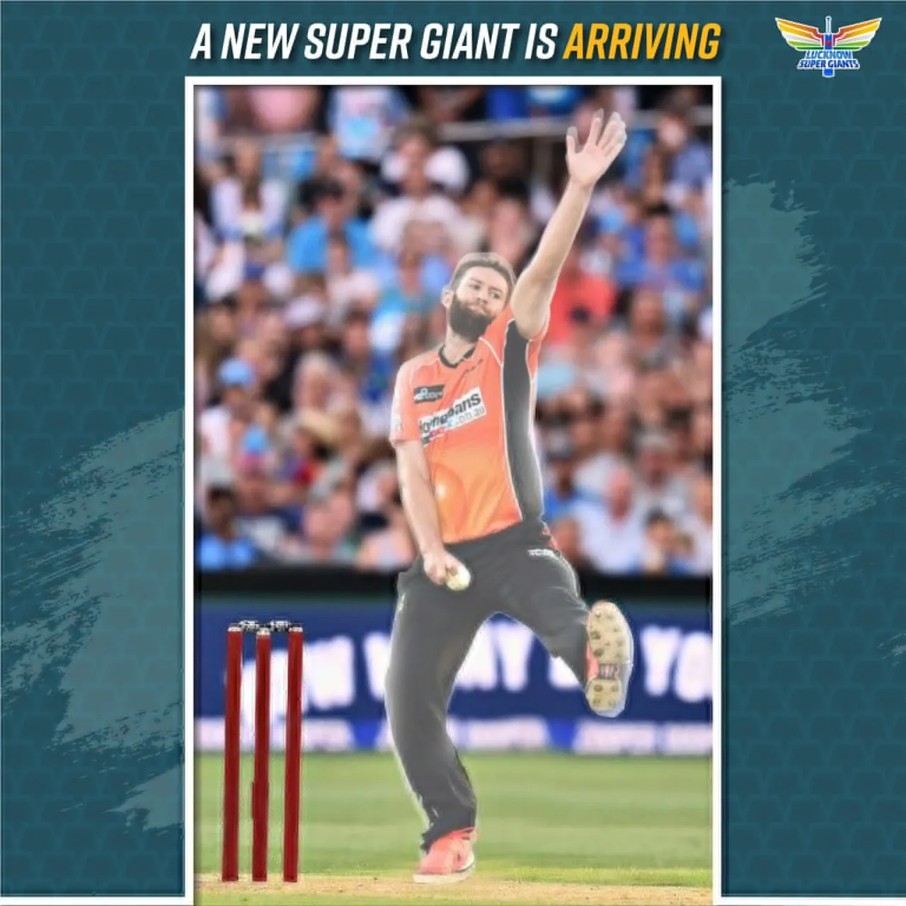  Mark Wood Replacement Andrew Tye