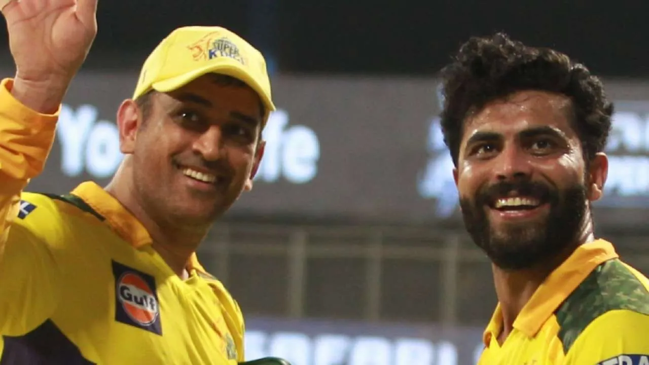 CSK handed over the captaincy to Ravindra Jadeja