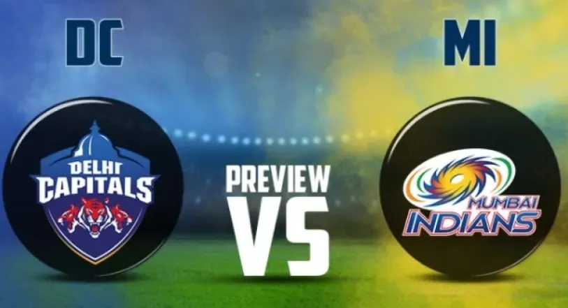  DC vs MI Head To Head