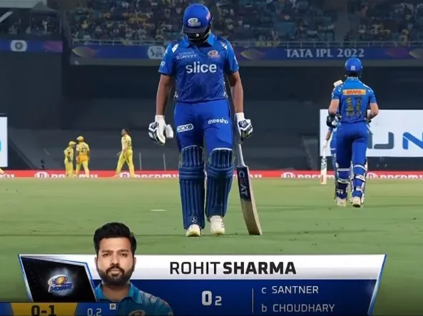  Rohit Sharma Wicket Video