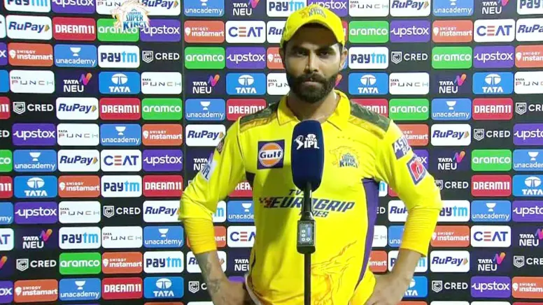 CSK vs SRH Ravindra Jadeja Post Match
