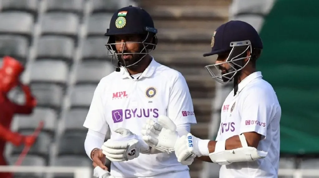 Cheteshwar Pujara Ajinkya Rahane