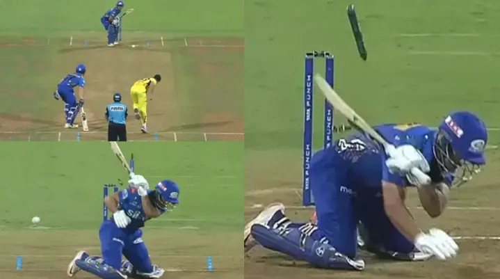 CSK vs MI STATS REVIEW Ishan Kishan Wicket Video
