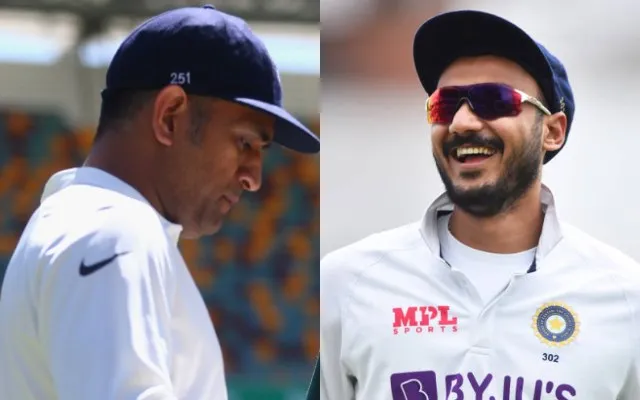 MS Dhoni-Akshar Patel