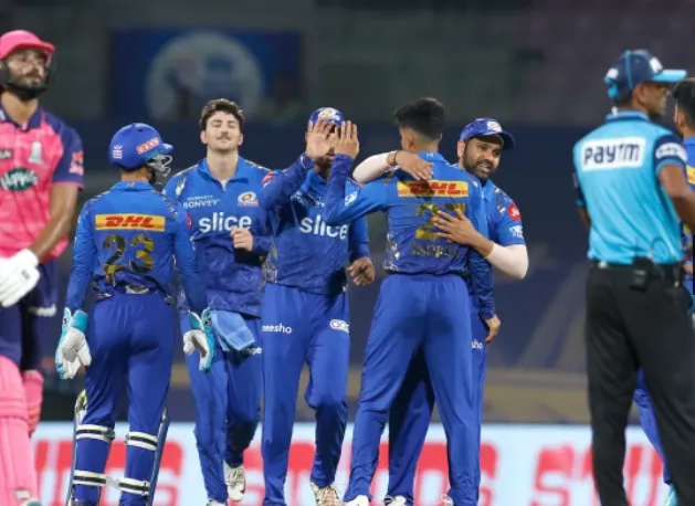 RR vs MI - Mumbai Indians Won