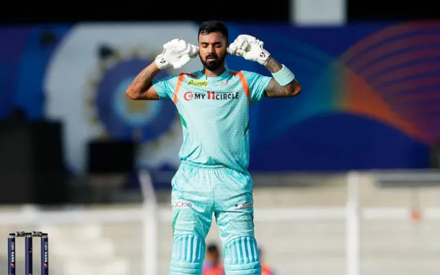 KL Rahul Celebration vs LSG