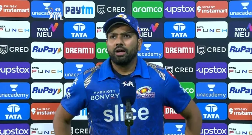 Rohit Sharma Post Match MI vs RR