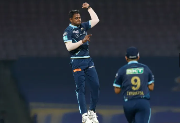 Yash Dayal IPL Debut GT vs RR
