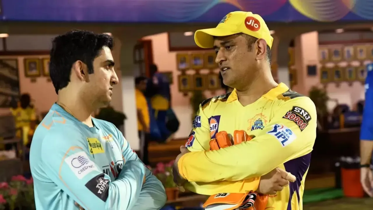  MS Dhoni Gautam Gambhir Video