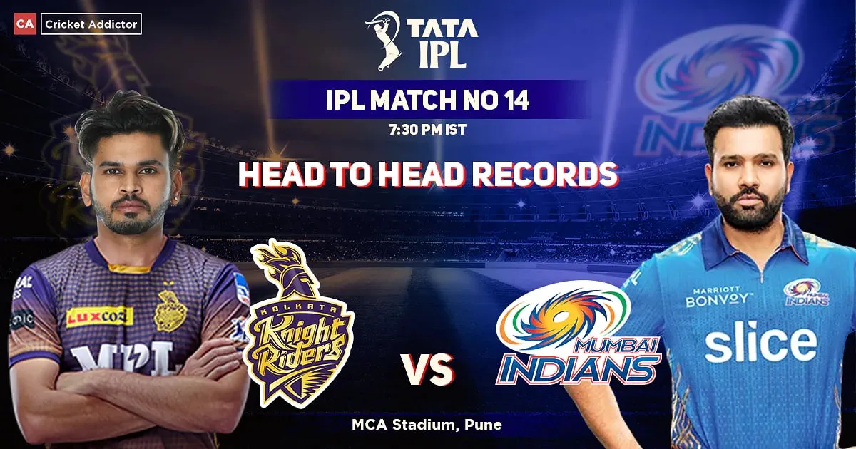 kkr vs mi head to head 