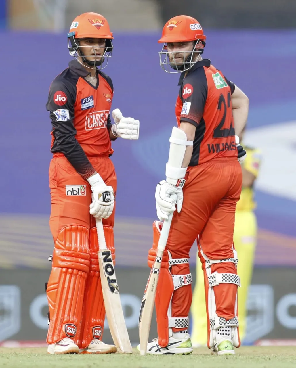 Abhishek Sharma and Kane Williamson