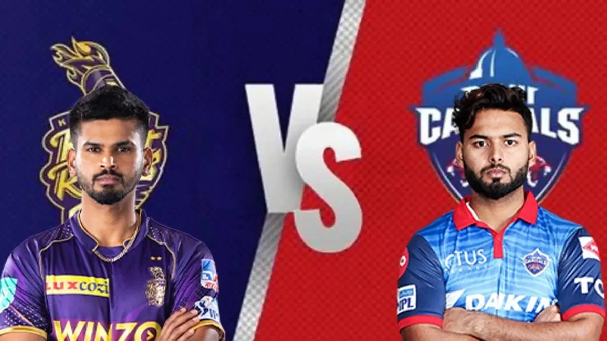  KKR vs DC Playing XI