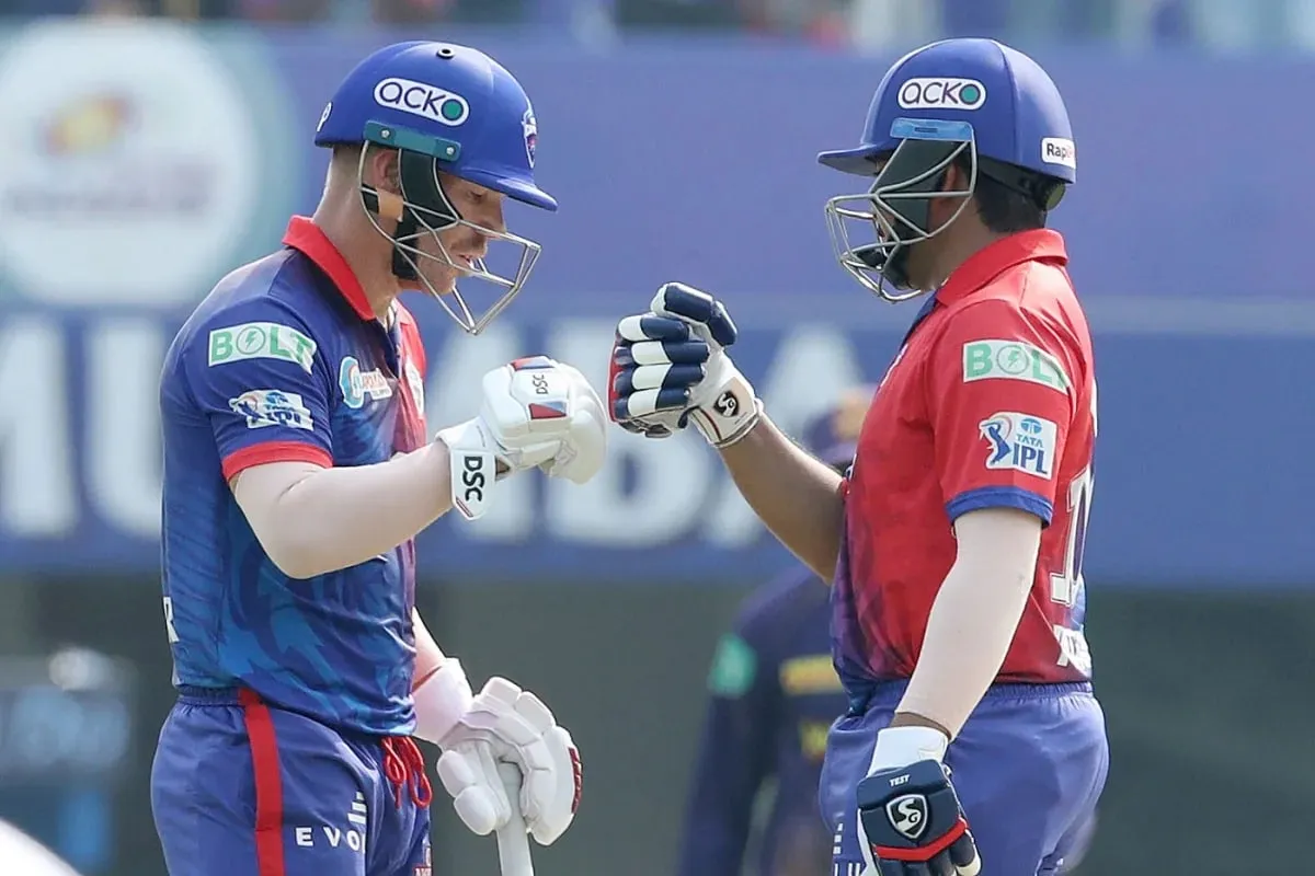 David Warner and Prithvi Shaw