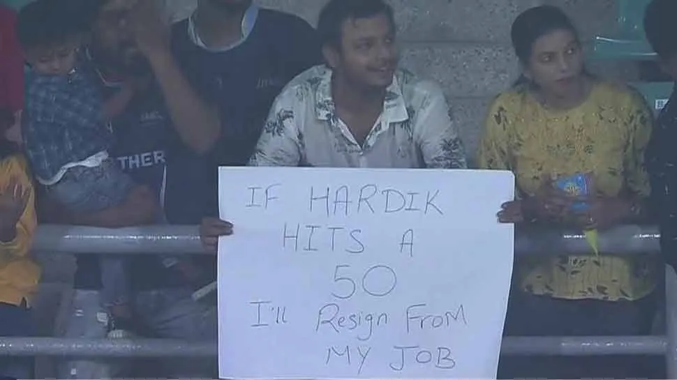  Hardik pandya fan postcard viral