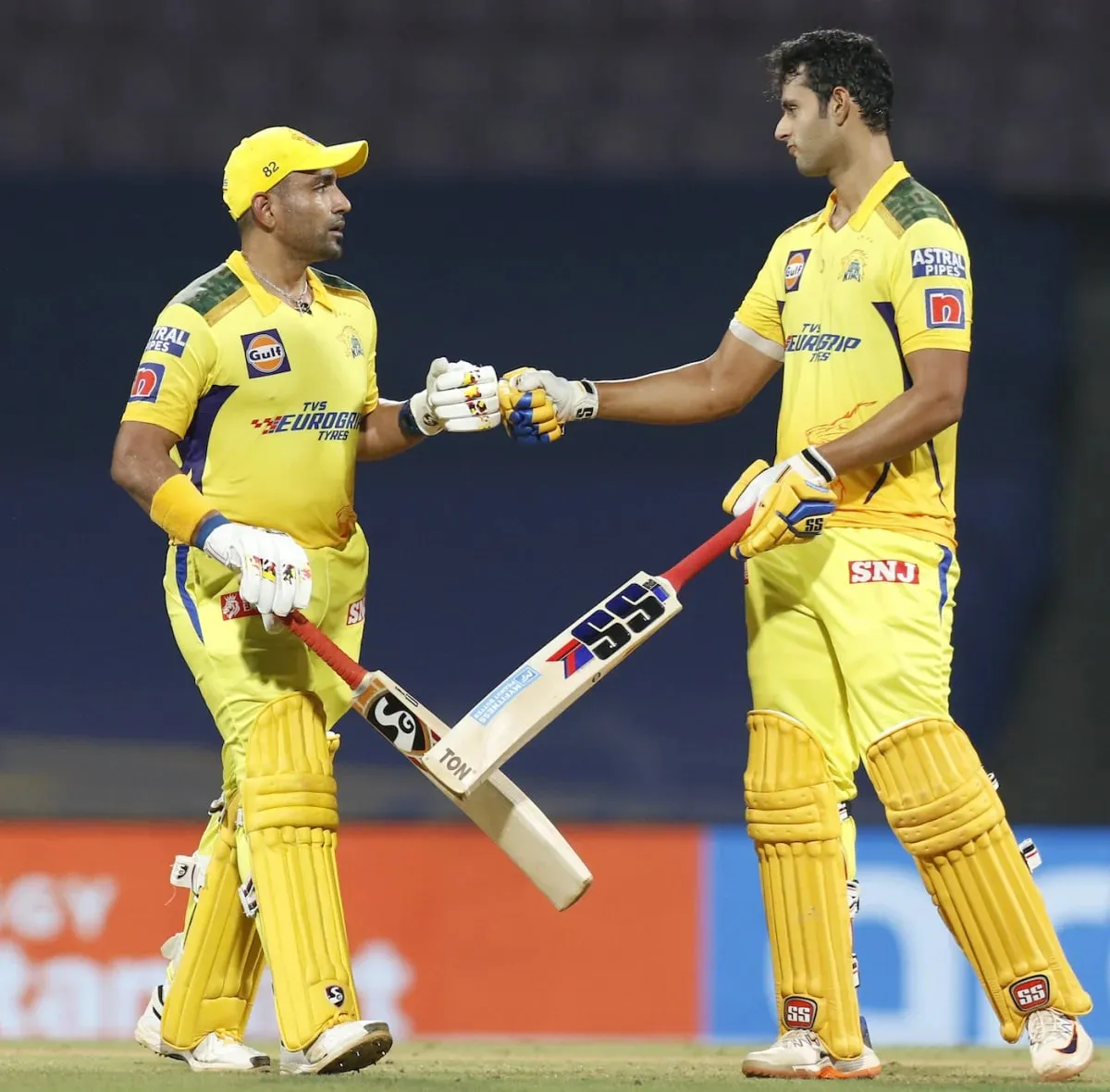 Robin Uthappa and Shivam Dube