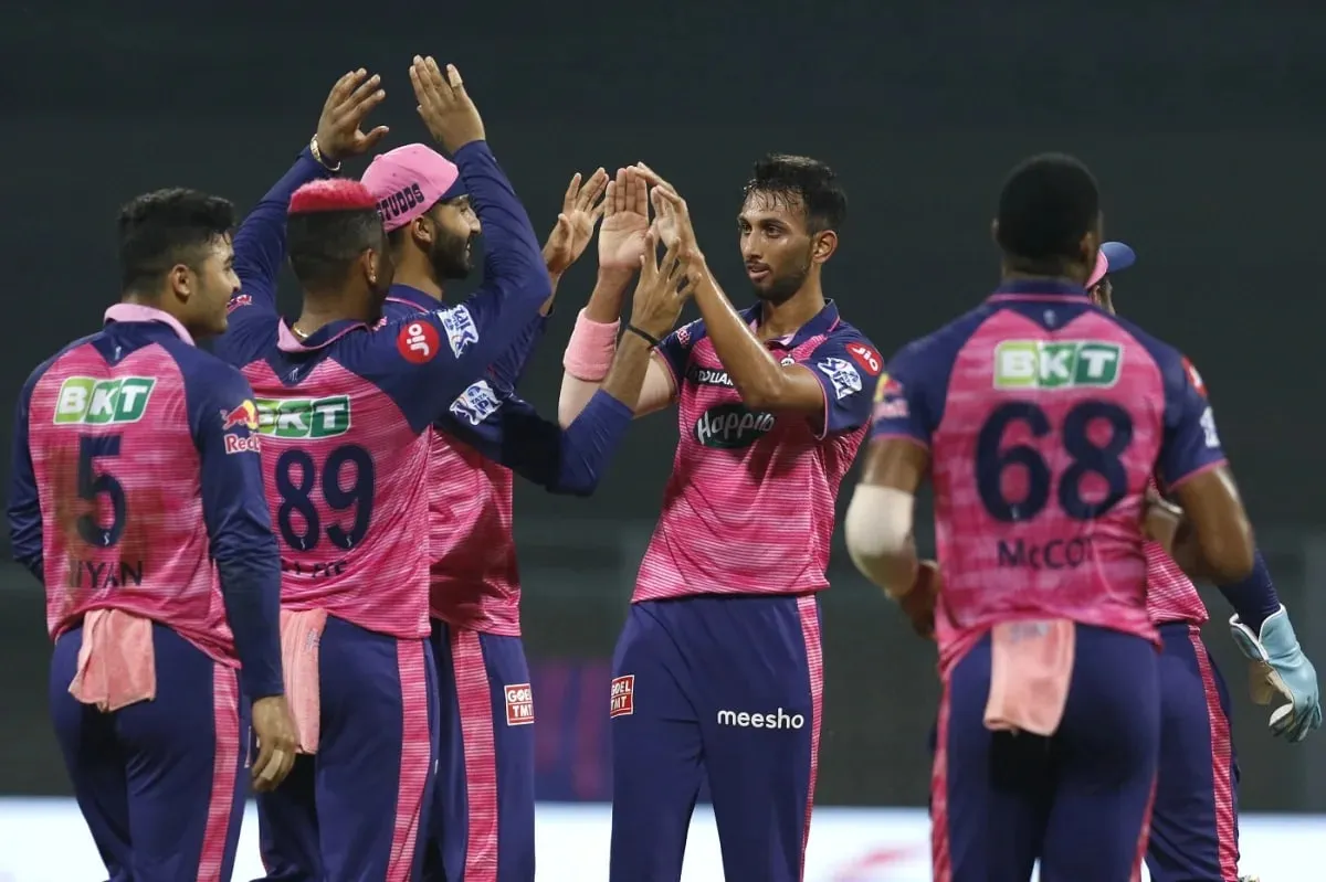 Rajasthan Royals won by 15 runs vs DC